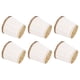 thumbnail image 2 of Pantallas de tela de malla con borde dorado beige, juego de 6, con clip para candelabros y luces de techo E14, 2 of 8