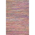 thumbnail image 2 of nuLOOM Hand Woven Chevron Rochell Area Rug, 6' x 9', Magenta, 2 of 2