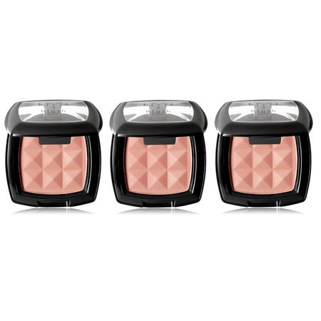 NYX Cosmetics Powder Blush, Dusty Rose, 0.14oz (Pack of 3) + Schick Slim Twin ST for Dry