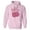 Pink, variant on Knit Happens Hoodie Sweatshirt Unisex Large White