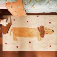 thumbnail image 4 of 50x80cm Furry Play Mat Cartoon Pattern Carpet Cute Soft Rug Home Decor Flower Print Baby Crawling Footcloth Foldable Blanket Type 5, 4 of 8