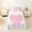 White Pink D, variant on Feelyou Girly Pink Bowknot Initial K Bed Sheets, Kawaii Princess Crown Full Size Sheets, 4 Pieces, 1 Flat Sheet, 1 Fitted Sheet and 2 Pillowcases