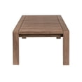 thumbnail image 3 of Benjara Sol 52" Outdoor Coffee Table- Slatted Top- Weathered Eucalyptus Wood, 3 of 5