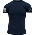 thumbnail image 1 of Grunt Style T-Shirt Basique Col Rond - Petit - Marine, 1 of 2