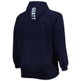 thumbnail image 3 of Men's Deep Sea Blue Seattle Kraken Big & Tall Fleece Pullover Hoodie, 3 of 3
