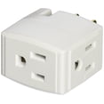 thumbnail image 3 of Enchufe eléctrico Leviton, 15 amperios, 125 V, adaptador triple cubo, 3 of 3