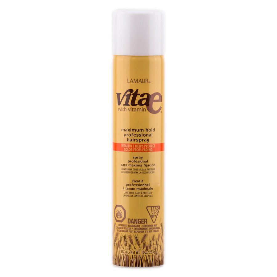 Lamaur Vita E With Vitamin Maximum Hold Hair Spray Size 10 oz