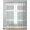Teal, variant on Farm Fruits Sheer Curtains 39 Inch Length 2 Panels Set for Living Room/Bedroom, Watermelon Lemons Peach Pink Grey Striped Kitchen Curtains Grommet Semi-Sheer Curtains Window Treatments 27.5"x39"x2