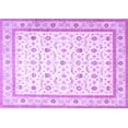 thumbnail image 1 of Ahgly Company Indoor Rectangle Persian Purple Traditional Area Rugs, 2' x 5', 1 of 4