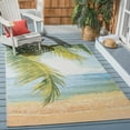 thumbnail image 4 of SAFAVIEH Barbados Palm Leaves Outdoor Area Rug, 4 of 6