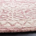 thumbnail image 3 of SAFAVIEH Metro Lorenzo Medallion Area Rug, Dark Pink/Ivory, 6' x 6' Round, 3 of 8