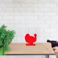 thumbnail image 5 of ATFLBOX 5 Pcs Air Gun Turkey Metal Silhouette Targets for Air Rifles and Pistols, 5 of 6