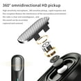 thumbnail image 2 of yeacher Mini Wireless 2.4G Lavalier Microphone 360掳 Omnidirectional Lapel Mic, 2 of 8