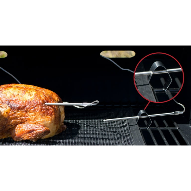 BBQ Butler Meat Thermometer Probe Clip - Works for Ambient Temperature Readings