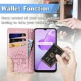 thumbnail image 2 of for Oppo A77 5G Wallet Case, Cat Dog Cartoon Cute Style with ID Card Holder PU Leather Flip Phone Cover Case for Oppo A77 5G MG Pink, 2 of 14