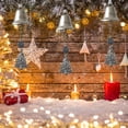 thumbnail image 1 of Christmas Long Decorations Hangings Ringable Bells With Christmas Tree Hangings Window Decorations Hangings Long Wind Chimes, 1 of 6
