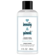 Love Beauty and Planet Coconut Water & Mimosa Flower Volume and Bounty Conditioner 3 oz