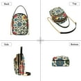 thumbnail image 3 of FORMRS Crossbody Bag for Women Quilted Travel Shoulder Cell Phone Purse with Chain Strap Handbag, Vibrant Floral, 3 of 7