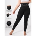 thumbnail image 4 of DDLUYY Women's Plus Size Butterluxe High Waist Tummy Control Yoga Leggings Running Workout Athletic Pants with Pockets(M-5XL), 4 of 7