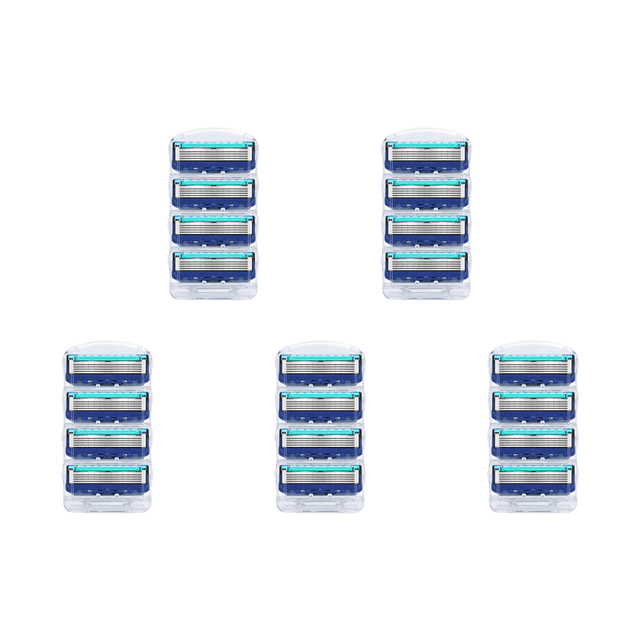 Recambio Cuchillas Afeitar Repuesto 4 Uds. para Proglide (oscuro) Azul