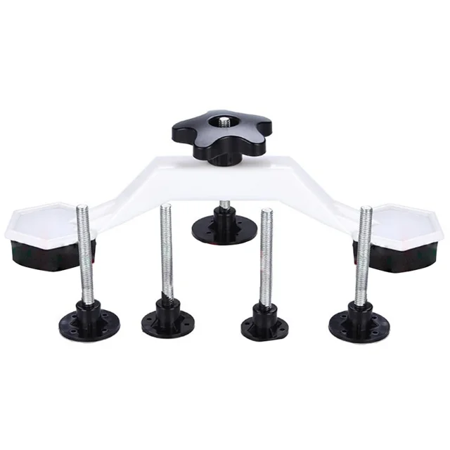 Universal Car Dent Repair Kit with Glue Pulling Tabs and Suction Cup Bridge Puller