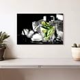 thumbnail image 2 of Elephant Stock Rosemary Cocktail Wall Art - Horizontal Canvas Wall Art - Dining Room Wall Decor - Food And Drink Canvas - Black And Gray Decor - 12" x 8", 2 of 8