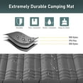 thumbnail image 5 of Aship Sleeping Pad for Camping 2 person, 4.7" Extra-Thick Camping Pad with Pillow Built-in Foot Pump Inflatable Sleeping Pad for Backpacking, Hiking, Traveling, Tent - Gray, 5 of 9