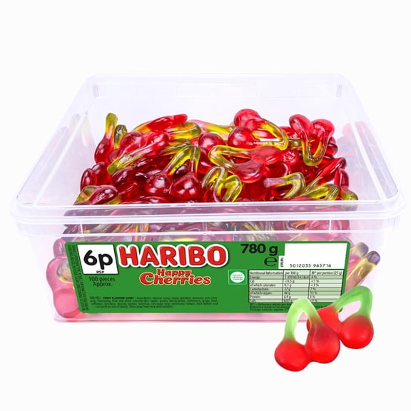 Haribo Happy Cherries 6p Tub 770g (pack of 1)