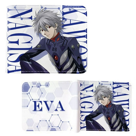 Kaworu Nagisa Style B - Neon Genesis Evangelion 4x5" Bi-Fold Wallet