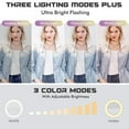 thumbnail image 6 of Prettyui Mini Selfie Light 3 Light Modes Rechargeable Clip-on Phone Ring Light with 36 LED for iphone Laptop Computer Selfie Ring Light for Photography & Videos, 6 of 9