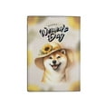 thumbnail image 2 of Happy Women's Day Shiba Inu Sunflower Vintage Proud Mom Travel Passport Wallet Shibas Dog Lovers Gifts Idea PU Leather Passport Holder Cover - 02030, 2 of 5