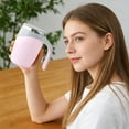 thumbnail image 4 of Self Stirring Mug - Automatic Magnetic Electric Coffee Mug, Rotating Cute Mixing Cup Tasse, To Stir Office/Kitchen/Travel/Home Coffee/Tea/Hot Chocolate/Milk-450 ml/15.2 oz(Pink), 4 of 9
