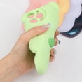 thumbnail image 6 of Compatible with iPhone 14 Pro Max Bear Case for Women Girls Girly Cute Cartoon Phone Case Lovely 3D Kawaii Design Camera Lens Protection Soft Silicone Shockproof Protective Cover, Green, 6 of 13