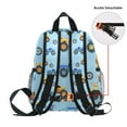 thumbnail image 5 of FORMRS School Backpack with Front Zippered Pocket 12" Student Travel Daypack, Cool Truck Pattern, 5 of 6