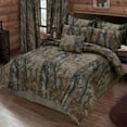 thumbnail image 3 of Realtree All Purpose Camo Comforter Set 3 Piece Camouflage Bedding Super Soft Forest Theme Comforter Set for Bedroom, Hunting & Outdoor Full, 3 of 4