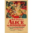 thumbnail image 1 of Póster de papel kraft Vintage de animación de cuento de hadas Alice, pegatinas de pared, impresiones para Bar y decoración del hogar, 1 of 4
