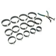 thumbnail image 4 of Piston Ring Compressor Set, Ring Compressor Cylinder Installer High Hardness Universal  For Car For Tractor For Truck, 4 of 8