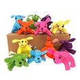 thumbnail image 1 of Chiens en Peluche Néon, Mignons et Câlins, Cadeaux de Fête en Peluche (Lot de 12 Pcs!), 1 of 2