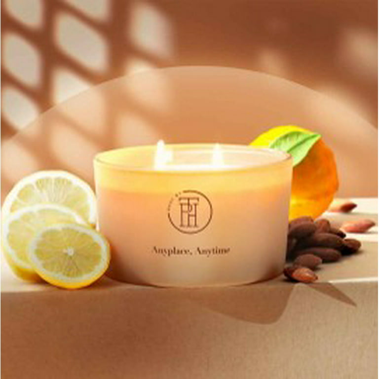 BODY BY TPH It's Lit Anyplace, Anytime Aromatherapy Scented Candle with  Vanilla, Tuberose & Jasmine