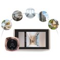 thumbnail image 4 of Carillon de Porte de Nuit Fonction Vision Nocturne Visionneuse de Porte Numérique & pour Sécurité Domestique, 4 of 8