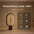 thumbnail image 2 of Heng Balance Lamp, Light Up in the Air, USB Powered LED Table Lamp, Magnetic Desk Lamp, Warm Eye-Care Lamp, Contemporary Soft Light, Office, Home (Mini Dark Gray), 2 of 5