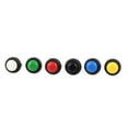 thumbnail image 1 of Unique Bargains 6Pcs 12mm Rouge Vert Bleu Noir Blanc Tête Interrupteur Momentané Bouton-Poussoir, 1 of 2