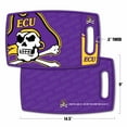 thumbnail image 2 of YouTheFan NCAA East Carolina Pirates Logo Series Cutting Board, 2 of 4