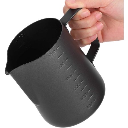 Pitcher Scale Espresso Steaming Pitcher, Dual Scales Milk Steaming Pitchers, Easy to ...