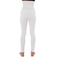 thumbnail image 4 of Women's High Waist Tummy Control Fleece Lined Legging Winter Warm Compression Top Thermal Pants, 4 of 6