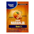 thumbnail image 1 of Polvo para preparar bebida Great Value sabor naranja 15 g, 1 of 3