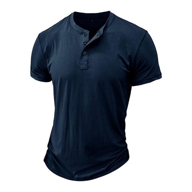 pstuiky Camisas de vestir de manga corta para hombre, Camiseta deportiva informal de manga larga con solapa y corte entallado para hombre ropa de hombre m
