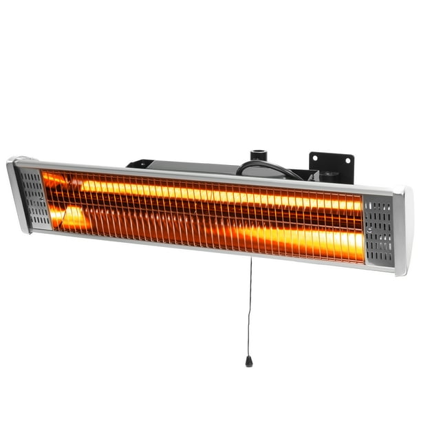 Barton 1500Watt Infrared Electric Heatertra Quiet Patio Heater Outdoor/Indoor with Remote