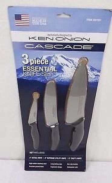 KEN ONION Cascade 3-piece Essential Culinary Knife Set