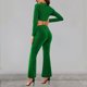 thumbnail image 5 of Conjunto de 2 piezas para mujer, camisa con purpurina ostentosa, pantalones, trajes estéticos cómodos y brillantes Hugtrwg Para estrenar, 5 of 7